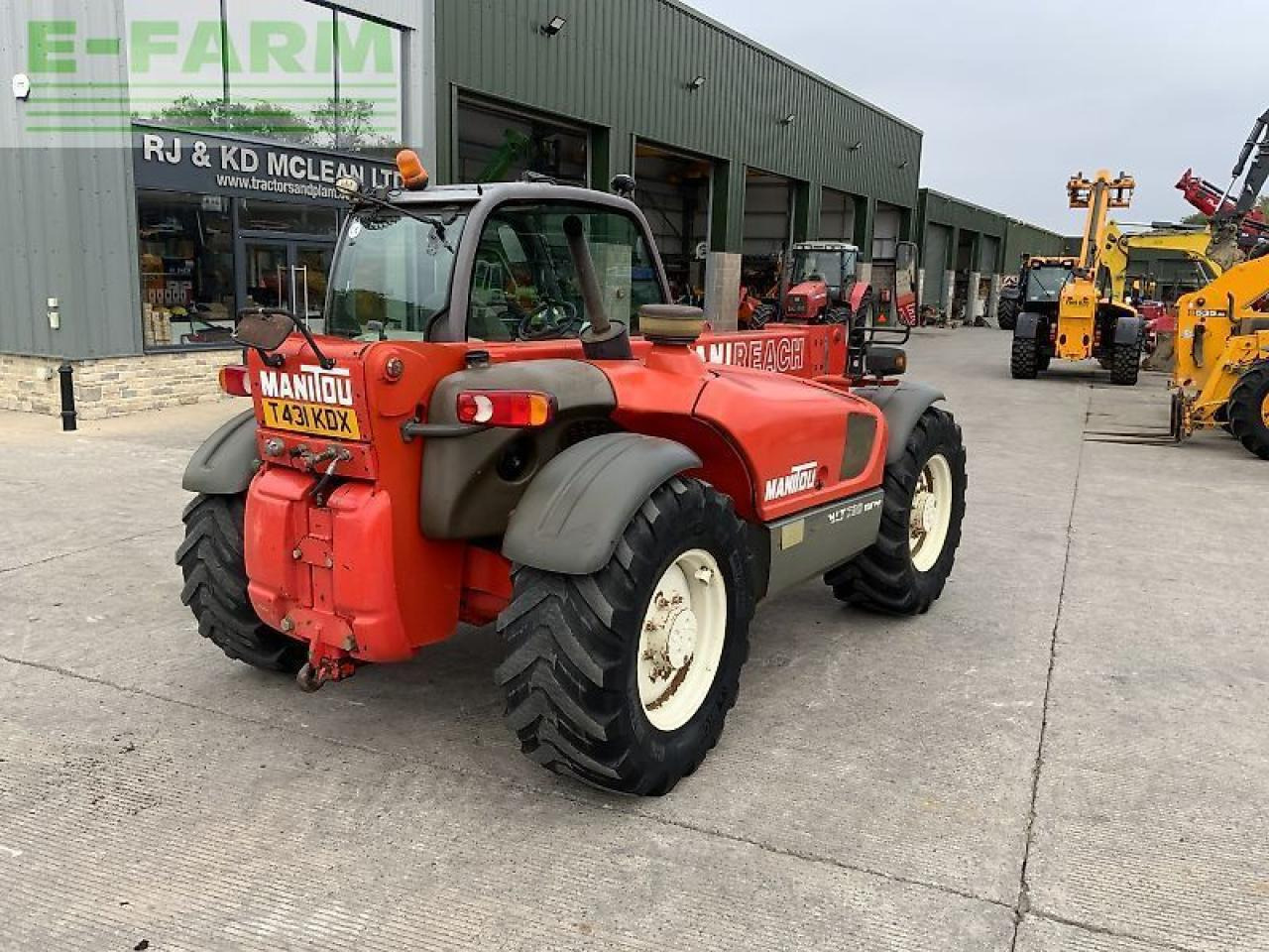 Manitou mlt730 t telehandler (st23681) - Teleszkópos rakodó: 3 kép. Manitou mlt730 t telehandler (st23681) - Teleszkópos rakodó: 3 kép.