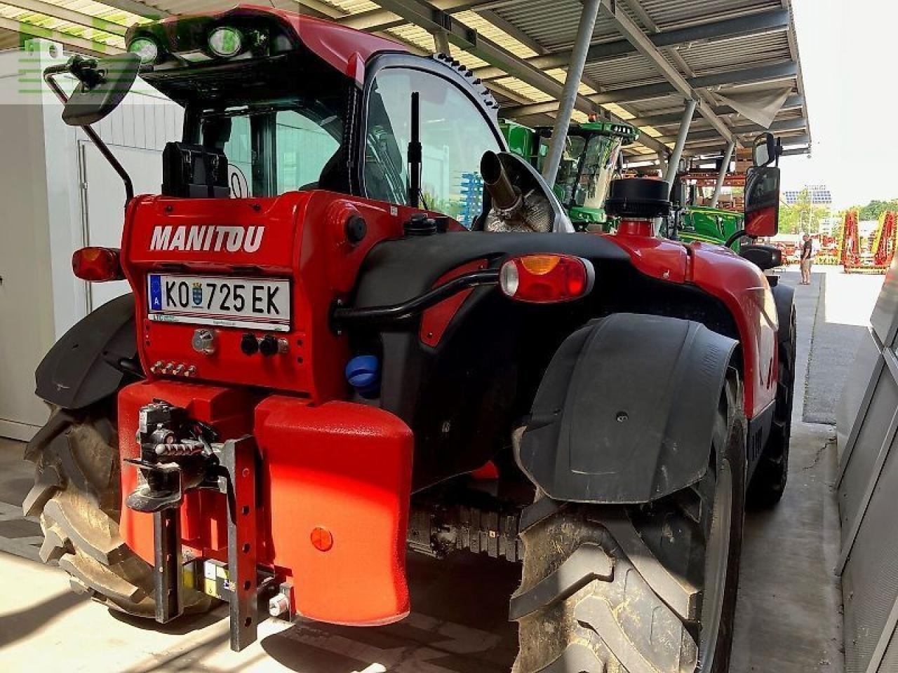 Teleszkópos rakodó Manitou teleskoplader mlt 635 premium: 9 kép.