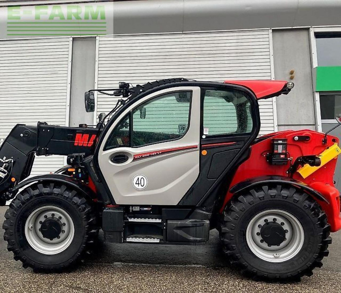 Teleszkópos rakodó Manitou teleskoplader mlt850 -145 v+ elite: 6 kép.