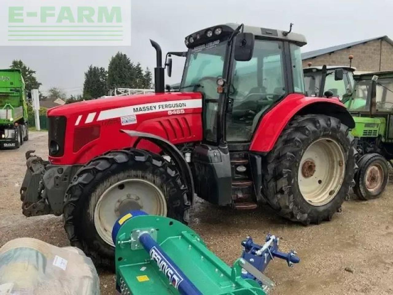 Massey Ferguson 6465 - Traktor: 2 kép. Massey Ferguson 6465 - Traktor: 2 kép.