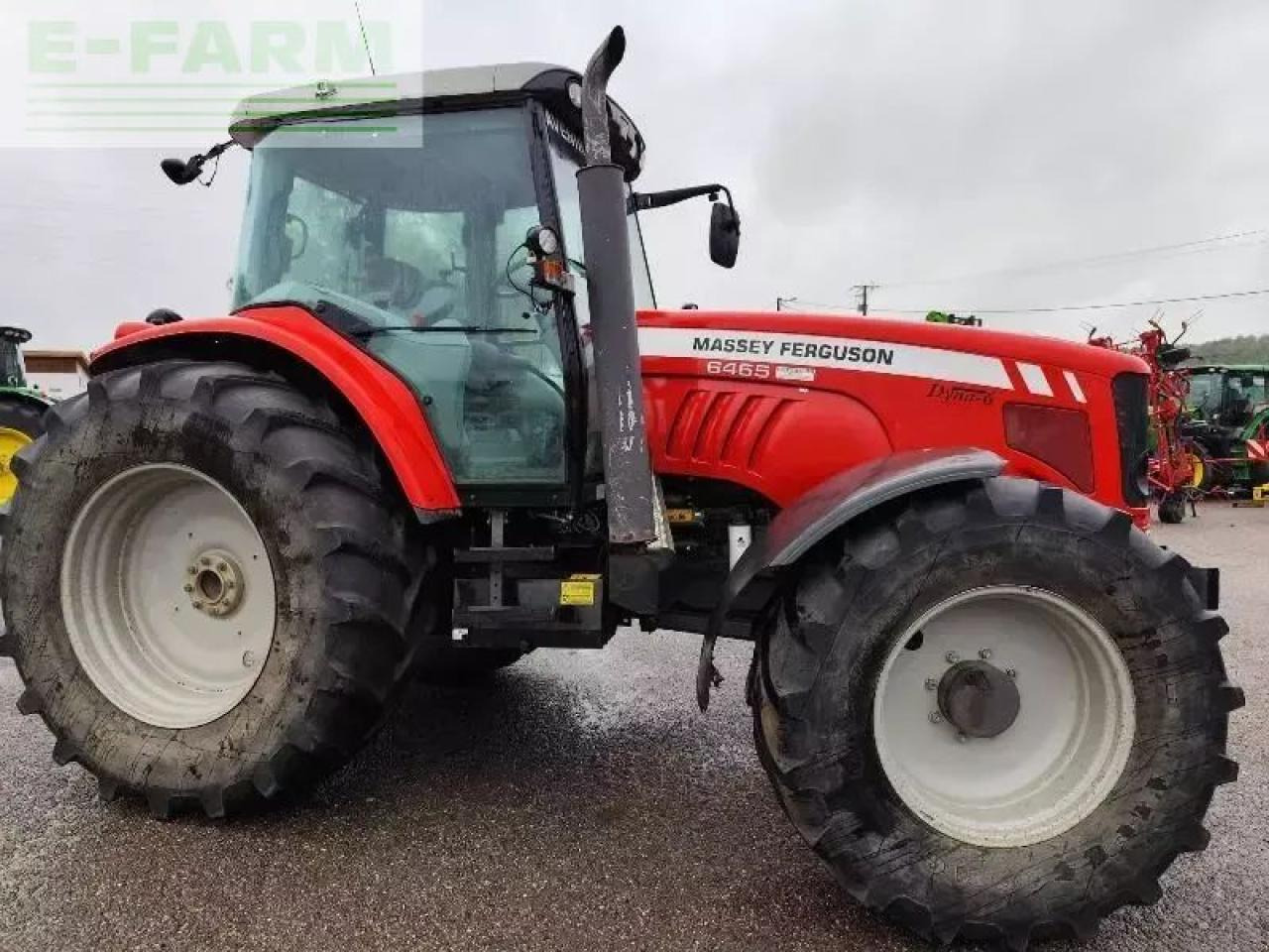 Massey Ferguson 6465 - Traktor: 3 kép. Massey Ferguson 6465 - Traktor: 3 kép.