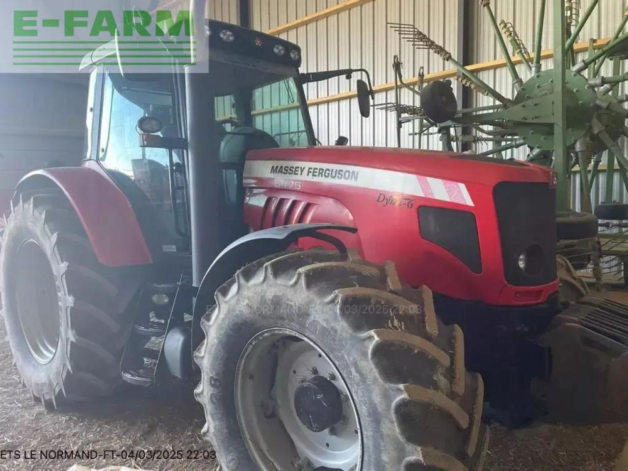 Massey Ferguson 6475 dyna 6 - Traktor: 1 kép. Massey Ferguson 6475 dyna 6 - Traktor: 1 kép.
