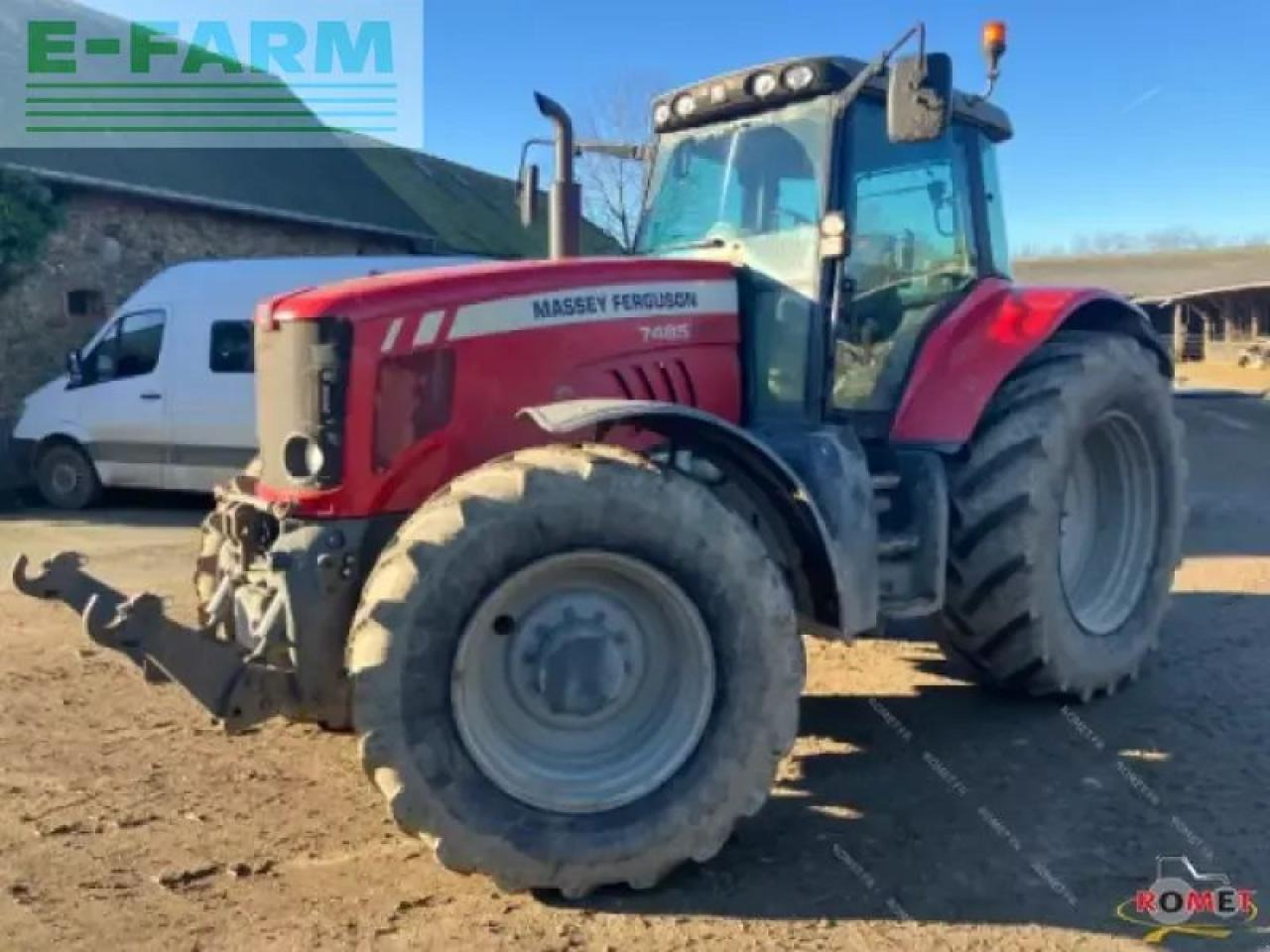 Massey Ferguson 7485 - Traktor: 3 kép. Massey Ferguson 7485 - Traktor: 3 kép.