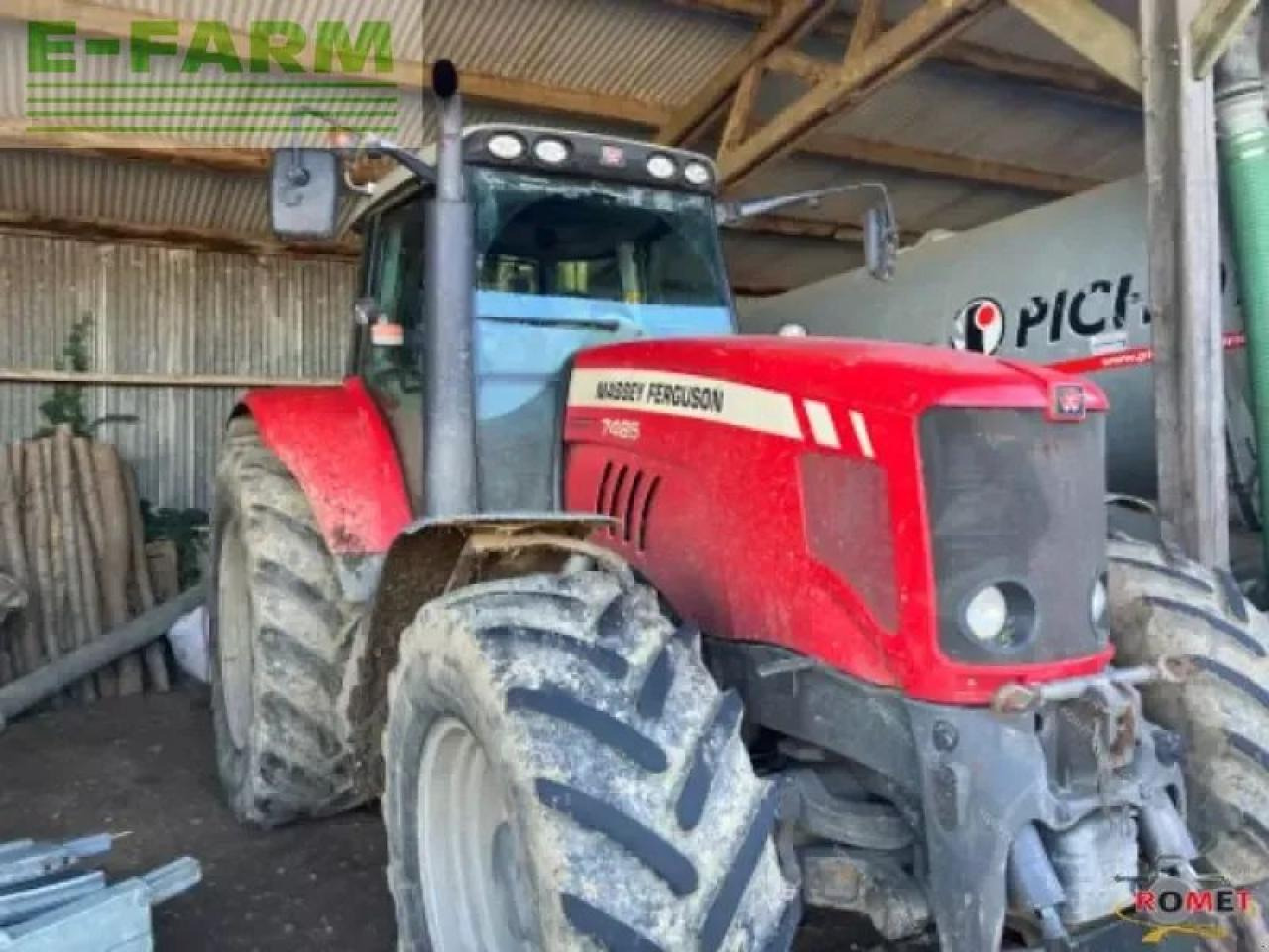 Massey Ferguson 7485 - Traktor: 5 kép. Massey Ferguson 7485 - Traktor: 5 kép.
