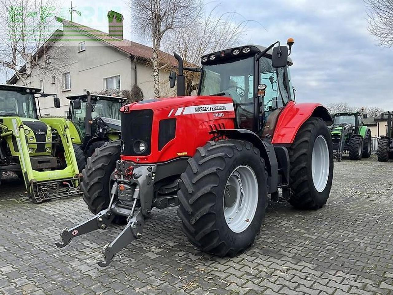 Massey Ferguson 7490 dyna-vt - Traktor: 1 kép. Massey Ferguson 7490 dyna-vt - Traktor: 1 kép.