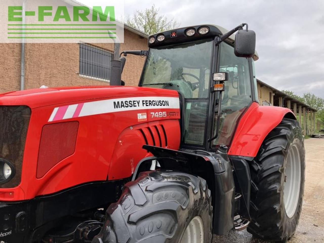 Massey Ferguson 7495 dyna vt - Traktor: 4 kép. Massey Ferguson 7495 dyna vt - Traktor: 4 kép.