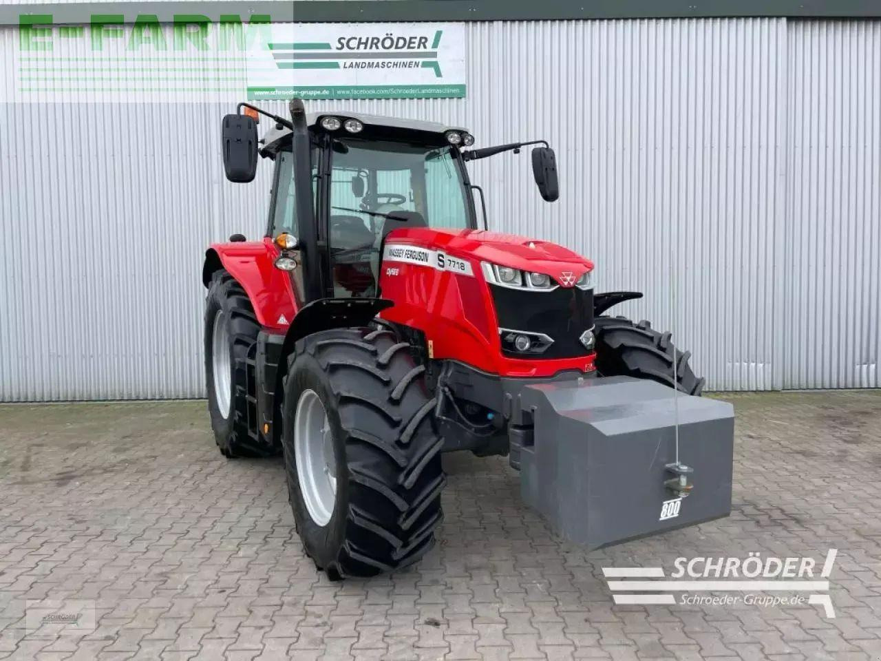 Massey Ferguson 7718 s dyna-6 efficient Efficient - Traktor: 1 kép. Massey Ferguson 7718 s dyna-6 efficient Efficient - Traktor: 1 kép.
