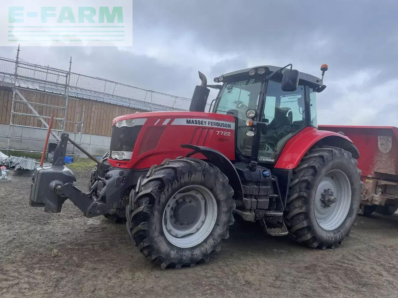 Massey Ferguson 7722 dyna-vt exclusive Exclusive - Traktor: 1 kép. Massey Ferguson 7722 dyna-vt exclusive Exclusive - Traktor: 1 kép.
