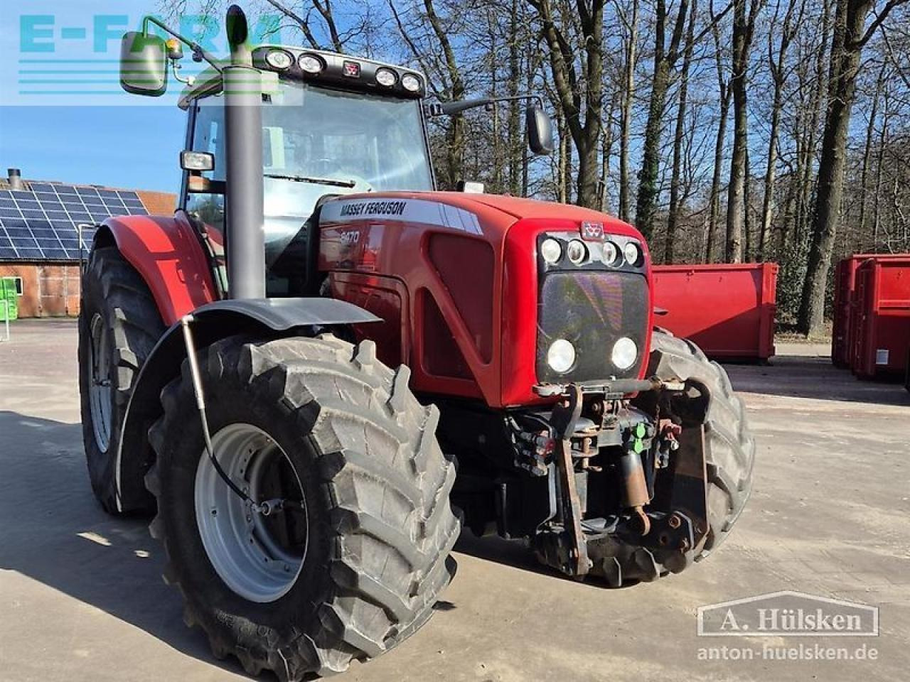 Massey Ferguson mf 8470 dyna-vt (mit reifendruckregelanlage) - Traktor: 4 kép. Massey Ferguson mf 8470 dyna-vt (mit reifendruckregelanlage) - Traktor: 4 kép.
