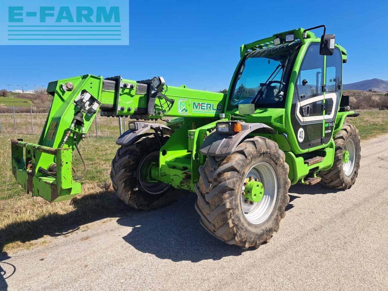 Merlo multifarmer 34,9 cs-cvtronic - Teleszkópos rakodó: 1 kép. Merlo multifarmer 34,9 cs-cvtronic - Teleszkópos rakodó: 1 kép.