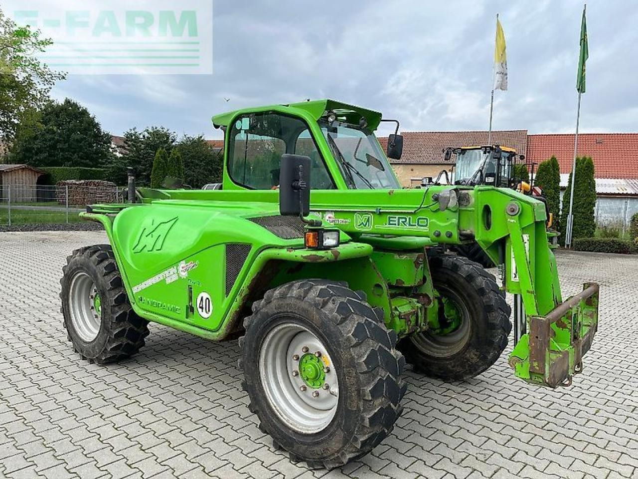 Merlo p 40.7 - Teleszkópos rakodó: 3 kép. Merlo p 40.7 - Teleszkópos rakodó: 3 kép.