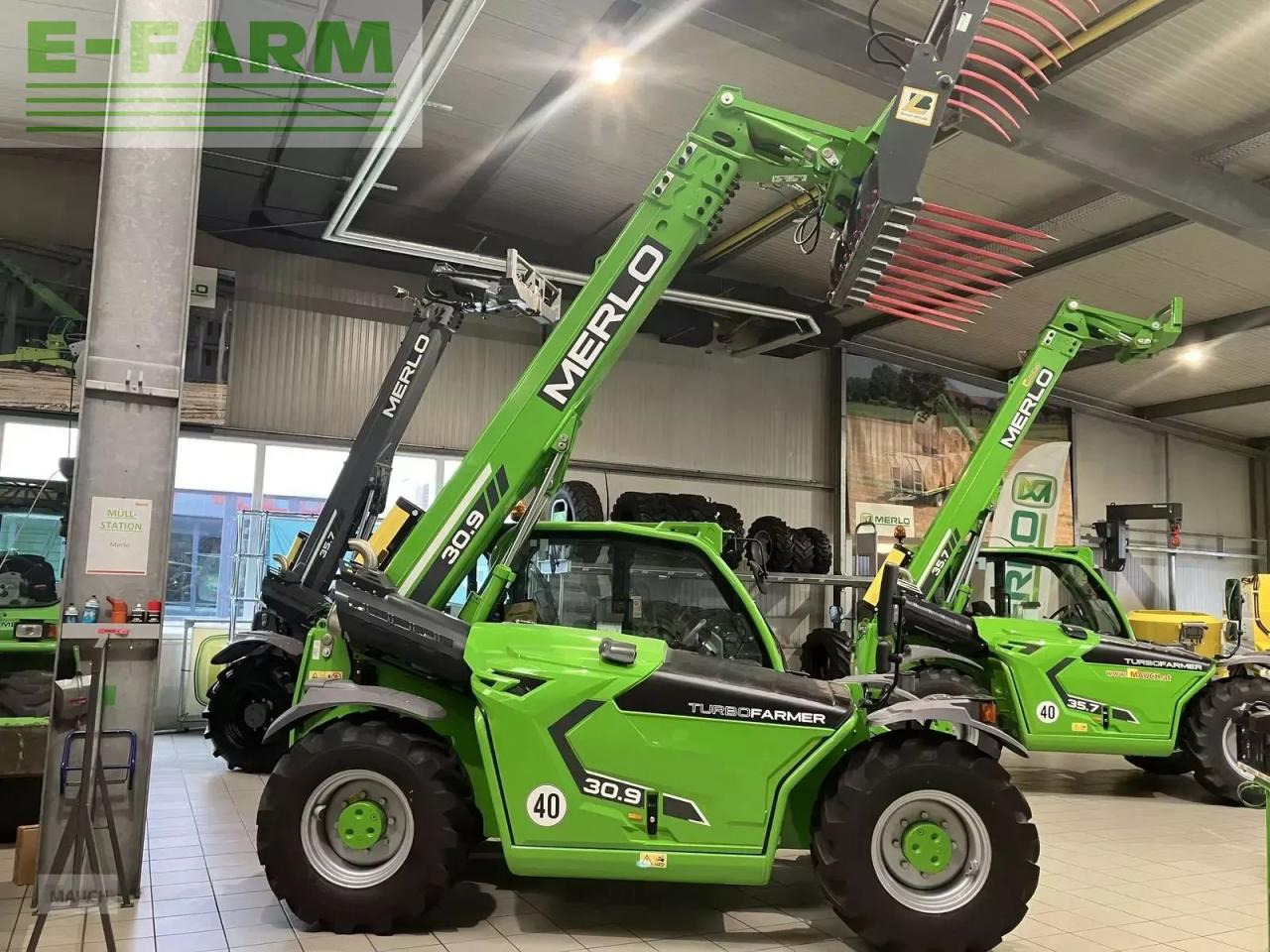 Merlo sommeraktion - Teleszkópos rakodó: 3 kép. Merlo sommeraktion - Teleszkópos rakodó: 3 kép.