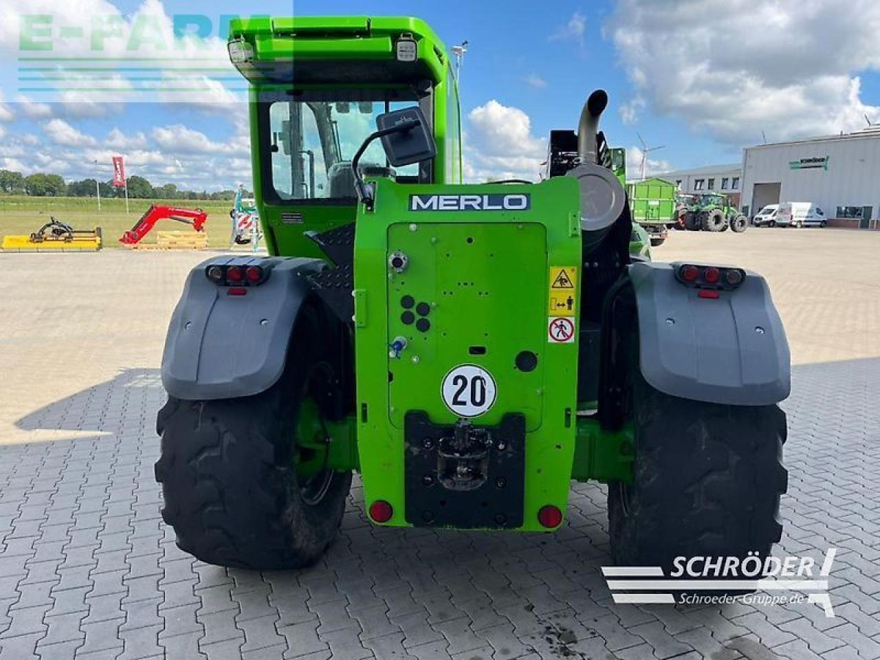 Merlo tf 50.8 t - 170 - hf - Teleszkópos rakodó: 4 kép. Merlo tf 50.8 t - 170 - hf - Teleszkópos rakodó: 4 kép.