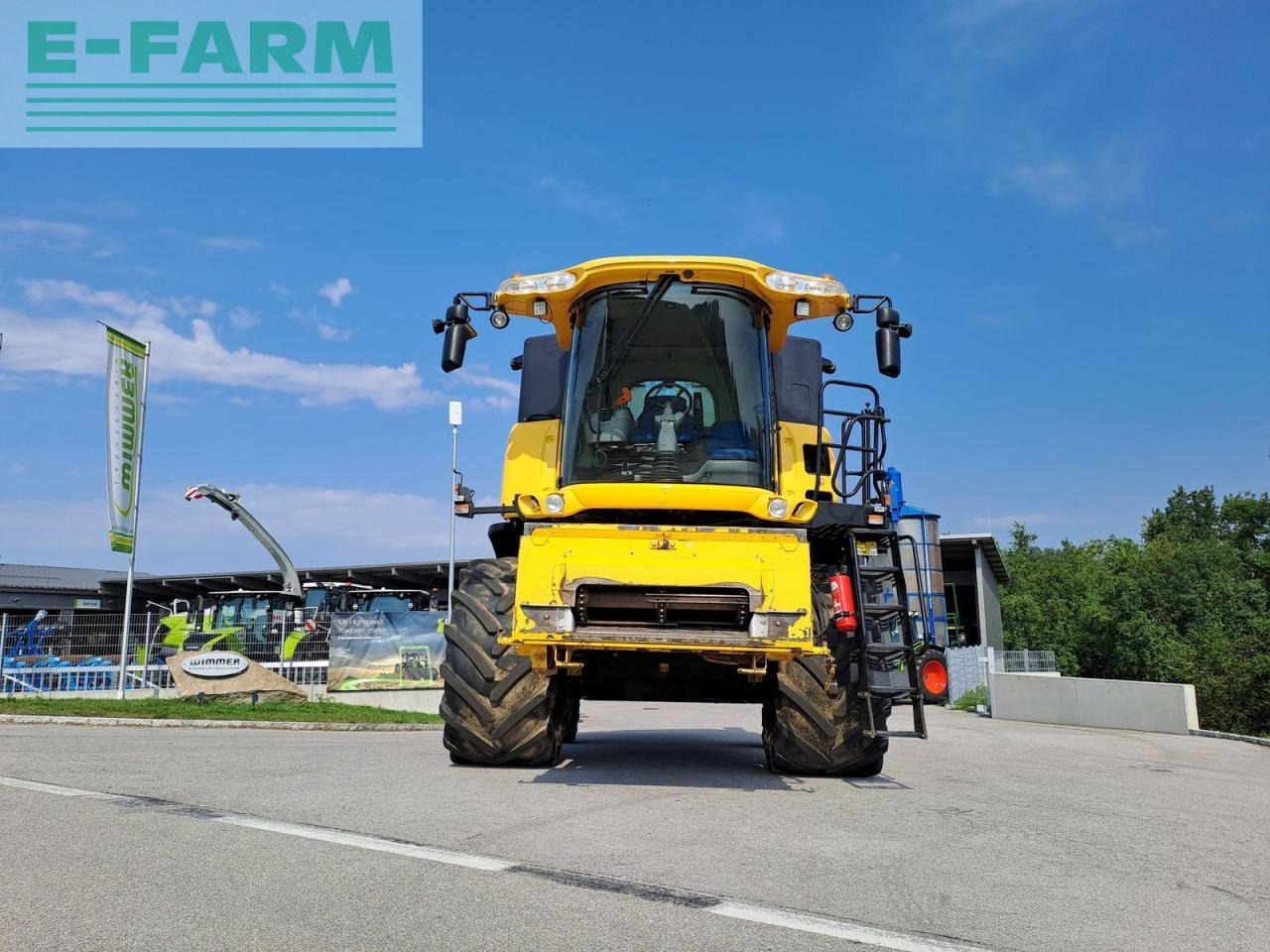 New Holland cx8050 - Kombájn: 3 kép. New Holland cx8050 - Kombájn: 3 kép.