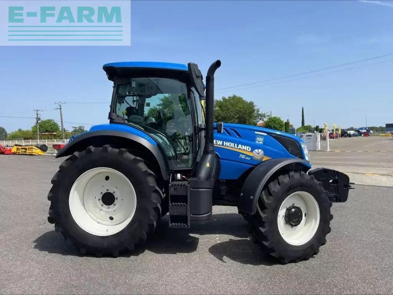 New Holland t 6.155 - Traktor: 5 kép. New Holland t 6.155 - Traktor: 5 kép.