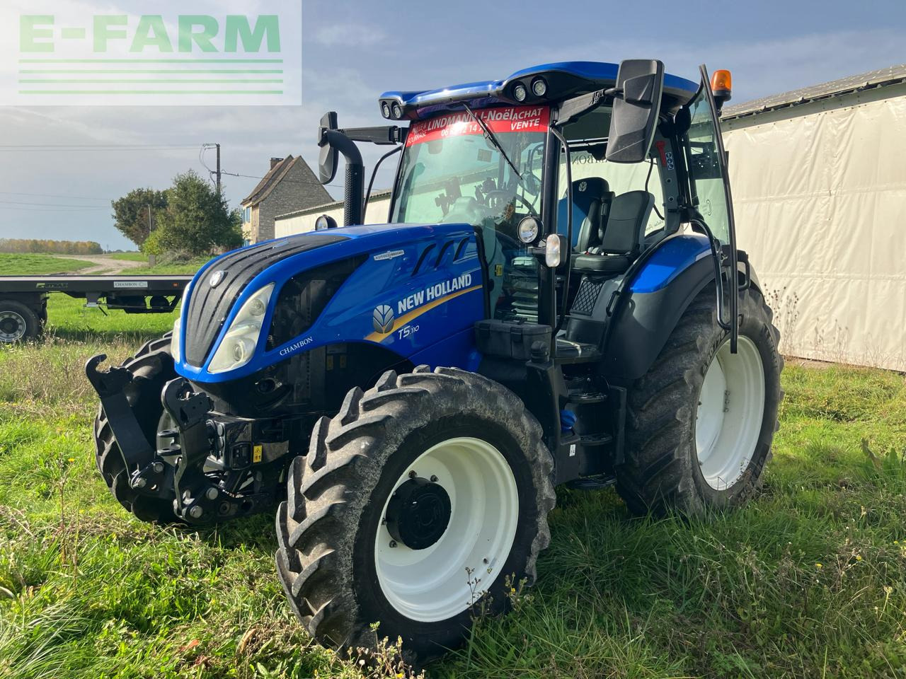 New Holland t5.110 - Traktor: 1 kép. New Holland t5.110 - Traktor: 1 kép.