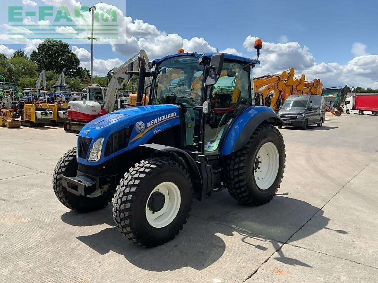 New Holland t5.95 tractor (st23758) - Traktor: 4 kép. New Holland t5.95 tractor (st23758) - Traktor: 4 kép.