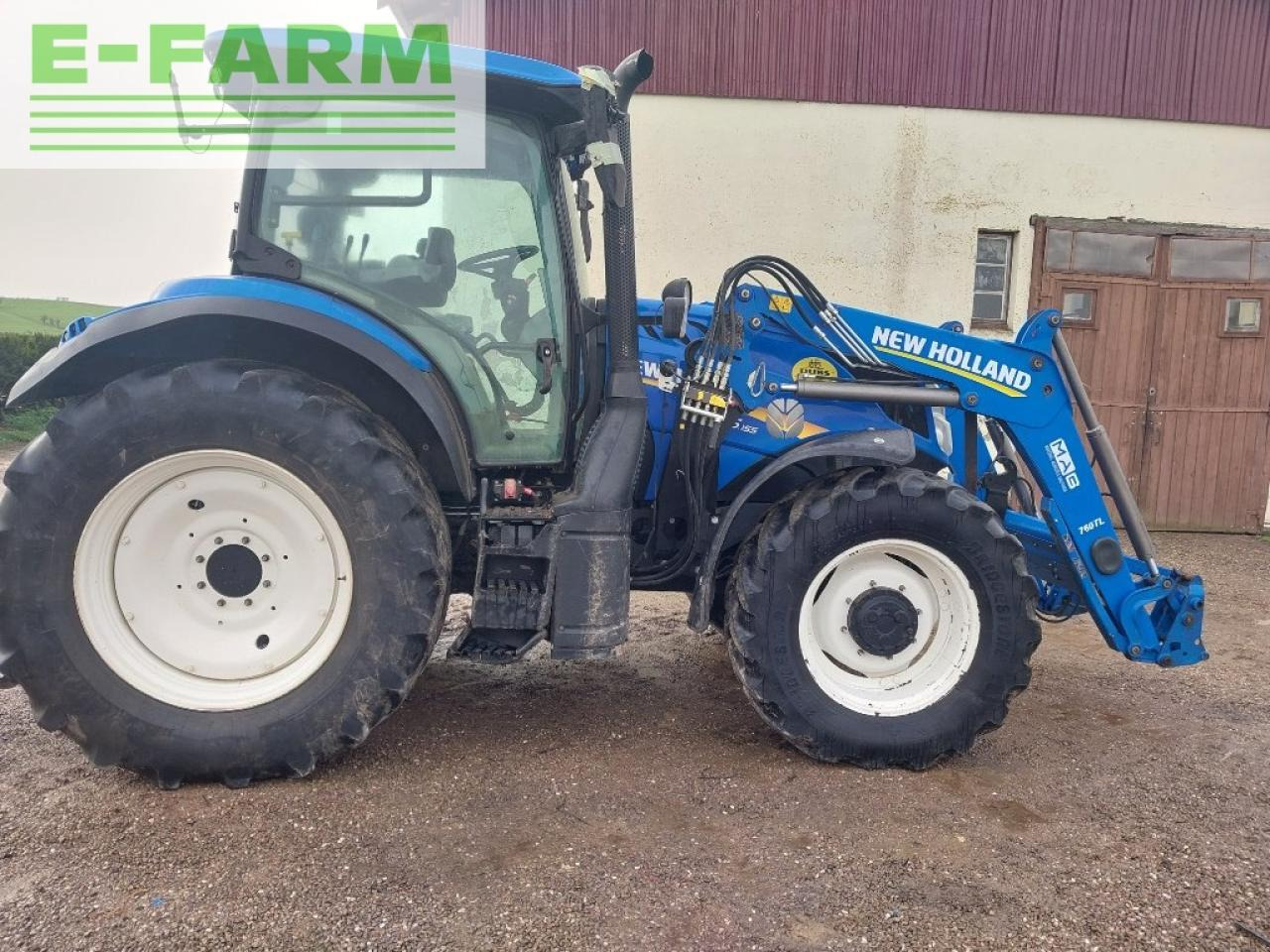 New Holland t6.155 - Traktor: 2 kép. New Holland t6.155 - Traktor: 2 kép.