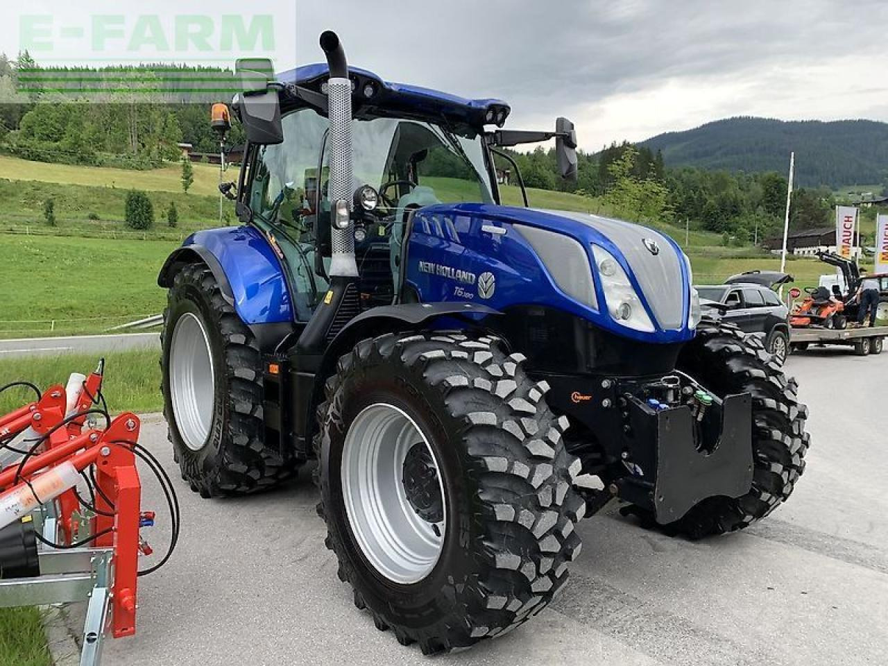 New Holland t6.180 dc - Traktor: 4 kép. New Holland t6.180 dc - Traktor: 4 kép.