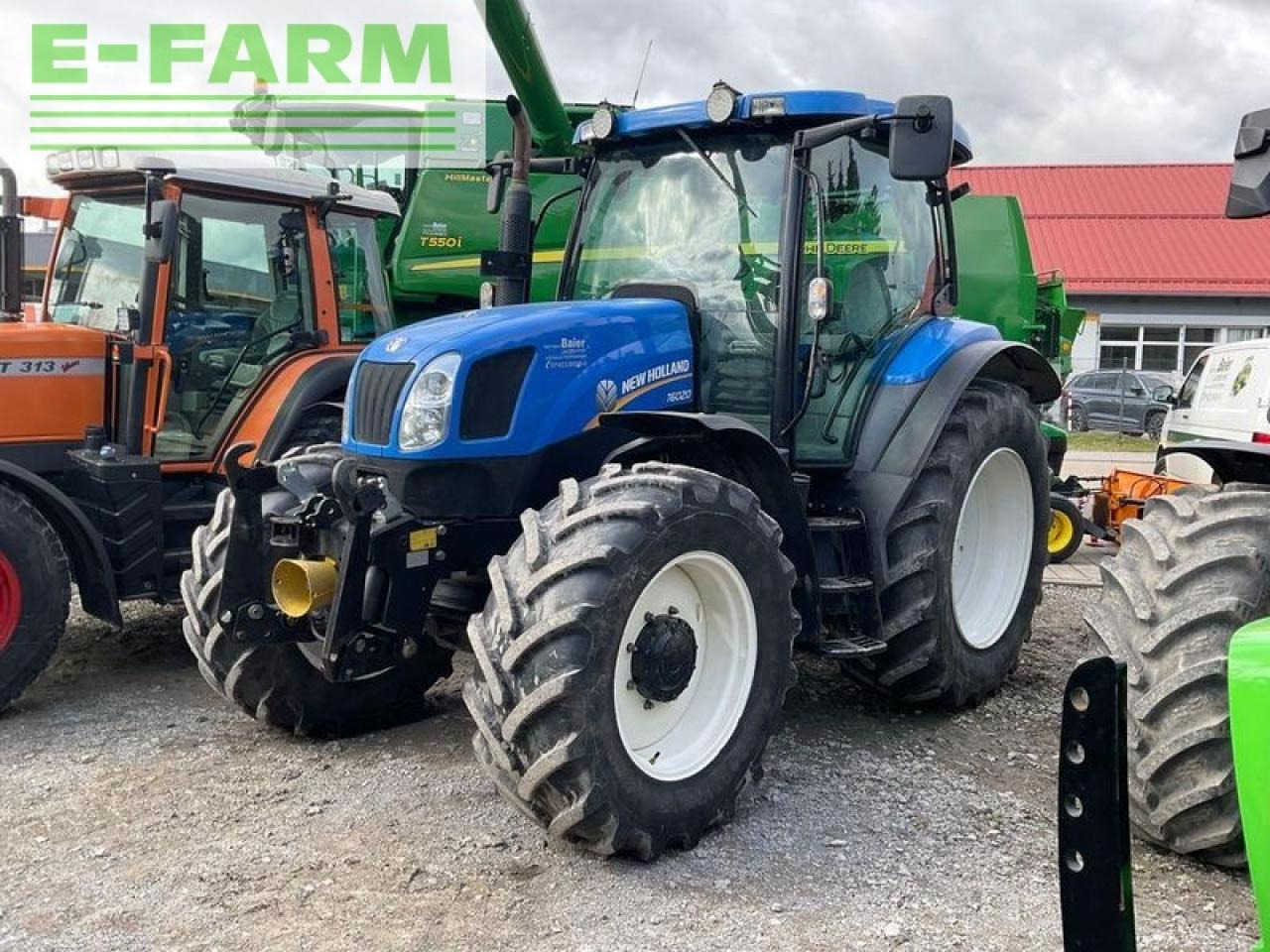 New Holland t6020 - Traktor: 1 kép. New Holland t6020 - Traktor: 1 kép.