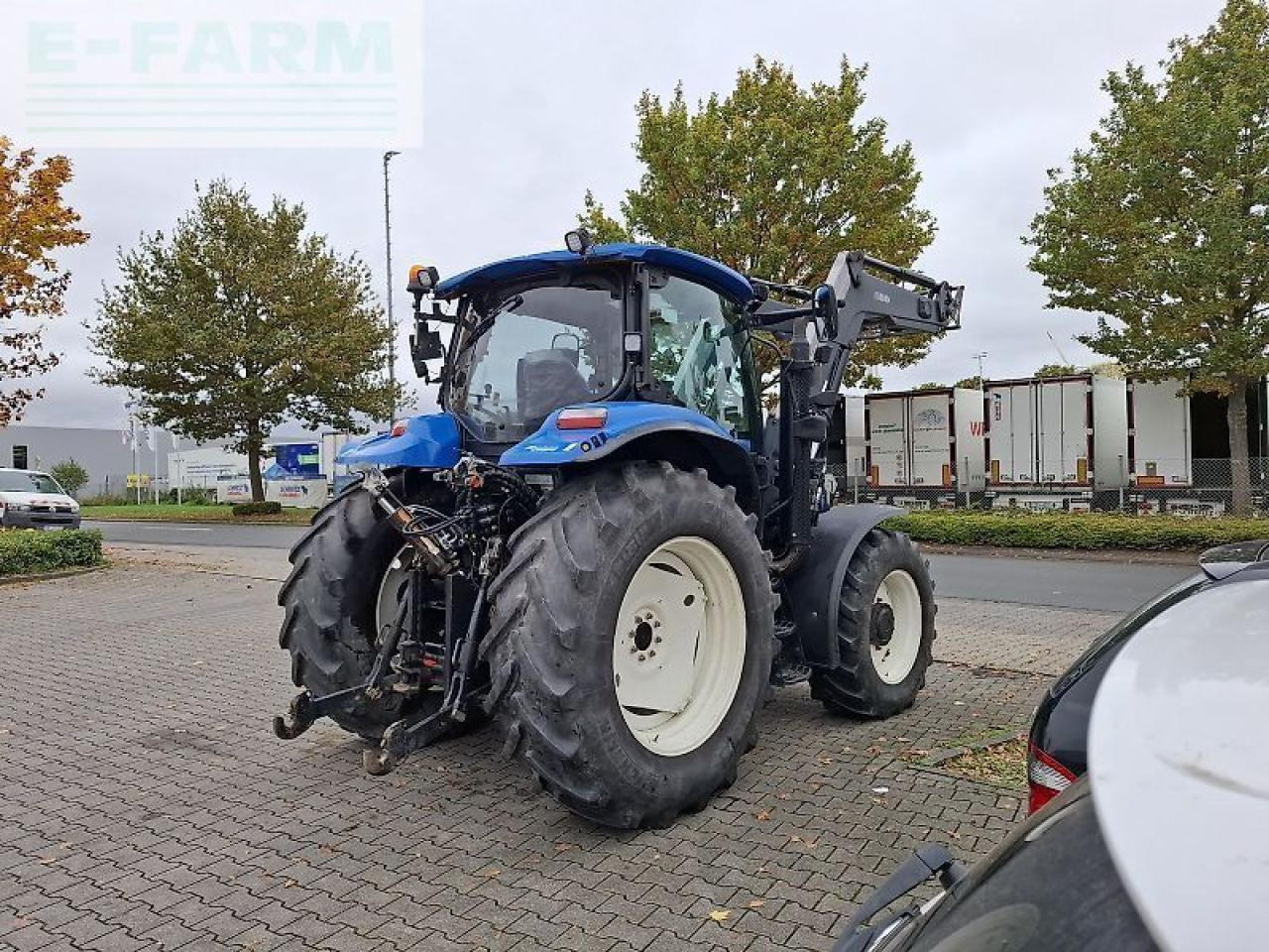 New Holland t6020 elite - Traktor: 5 kép. New Holland t6020 elite - Traktor: 5 kép.