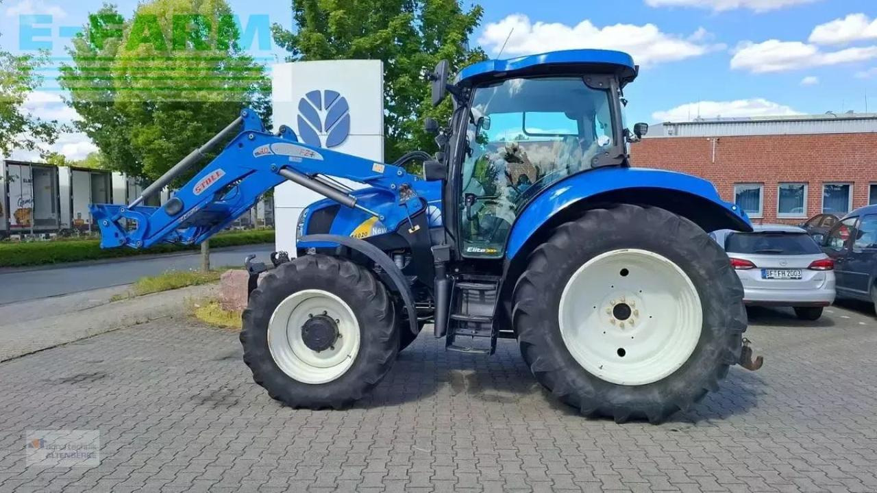 New Holland t6020 elite - Traktor: 5 kép. New Holland t6020 elite - Traktor: 5 kép.