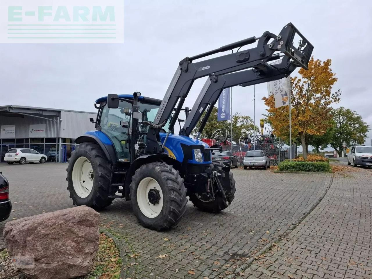 New Holland t6020 elite - Traktor: 4 kép. New Holland t6020 elite - Traktor: 4 kép.