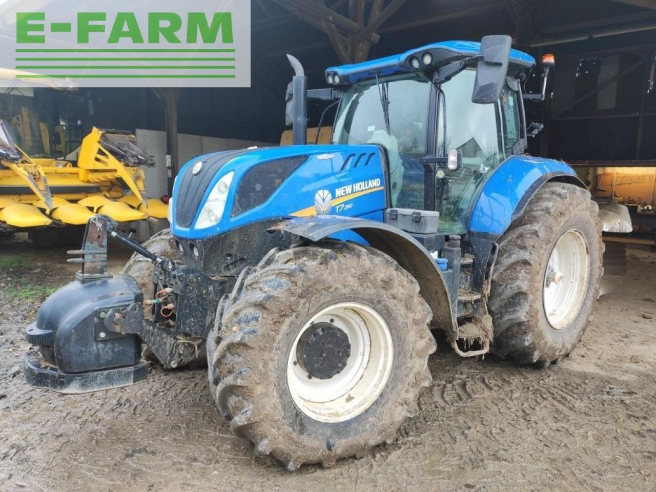 New Holland t7.260 ac - Traktor: 1 kép. New Holland t7.260 ac - Traktor: 1 kép.