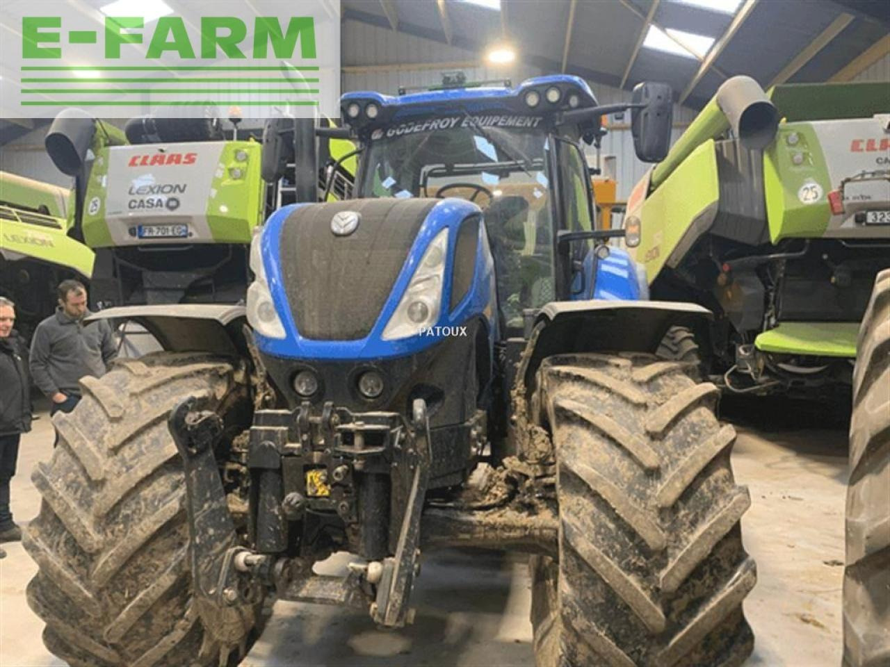 New Holland t7.260 pc - Traktor: 4 kép. New Holland t7.260 pc - Traktor: 4 kép.