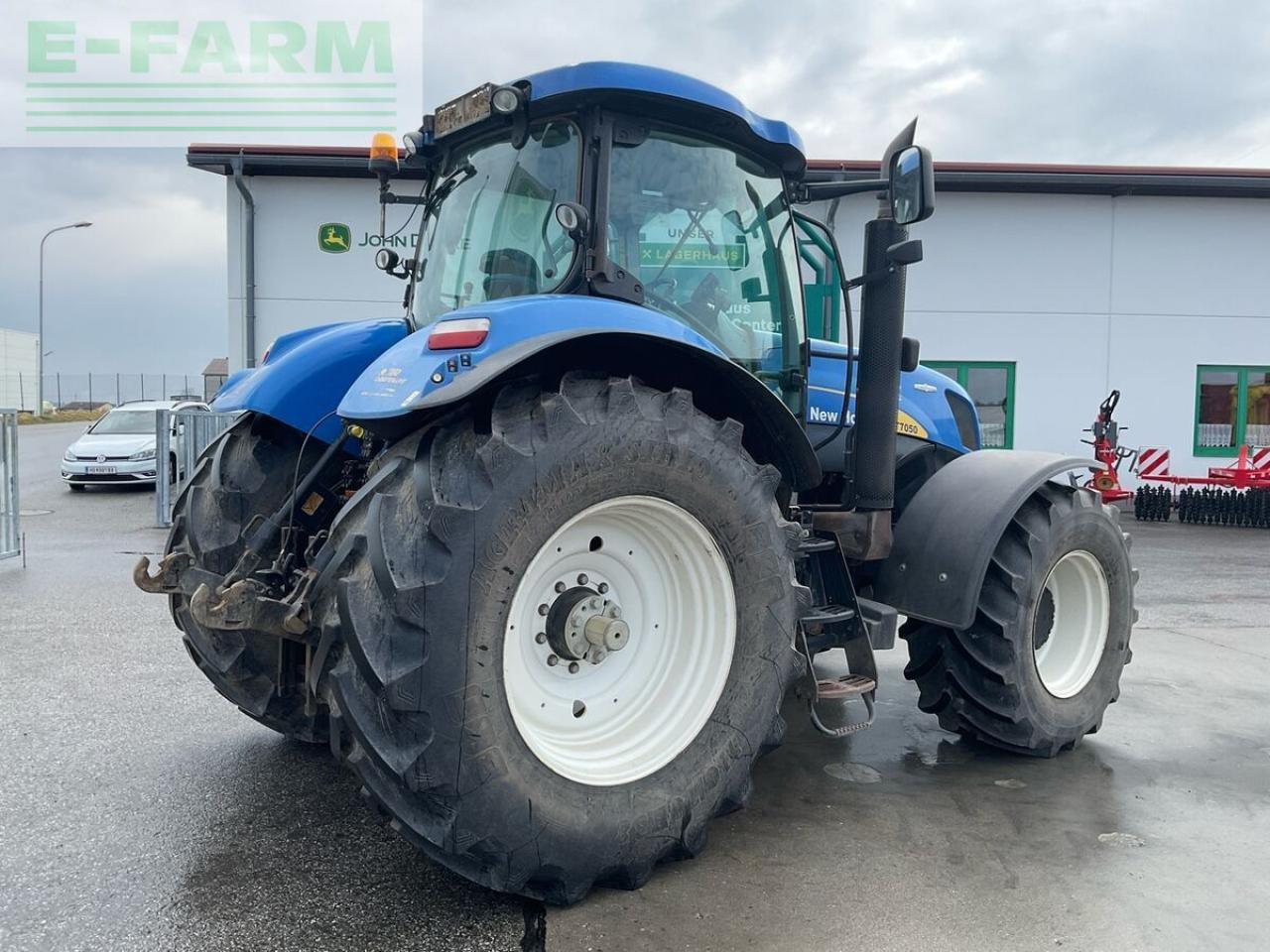 New Holland t7050 - Traktor: 3 kép. New Holland t7050 - Traktor: 3 kép.