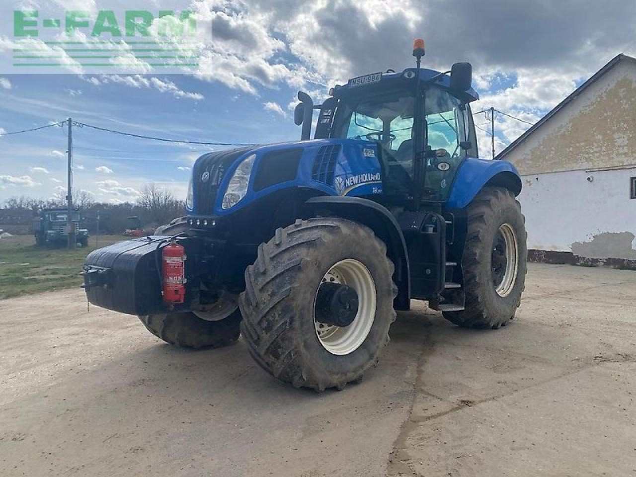 New Holland t8.390 - Traktor: 1 kép. New Holland t8.390 - Traktor: 1 kép.