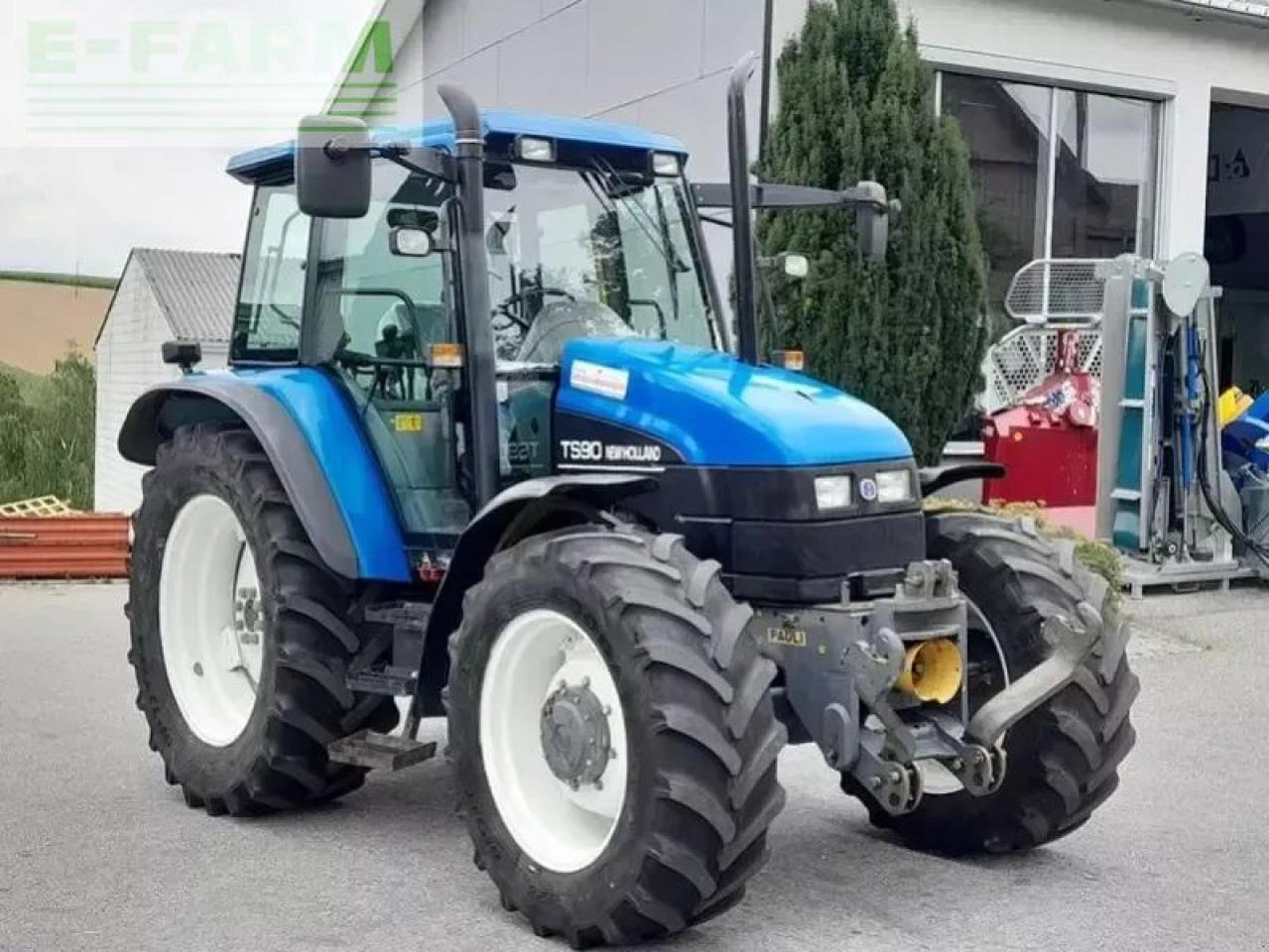 New Holland ts90 - Traktor: 2 kép. New Holland ts90 - Traktor: 2 kép.