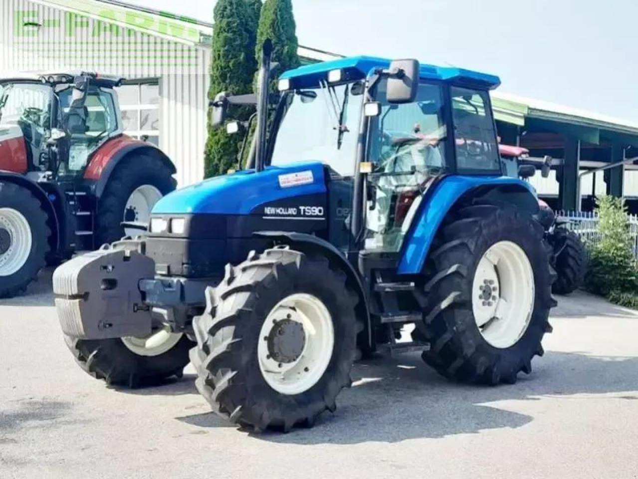New Holland ts90 - Traktor: 1 kép. New Holland ts90 - Traktor: 1 kép.