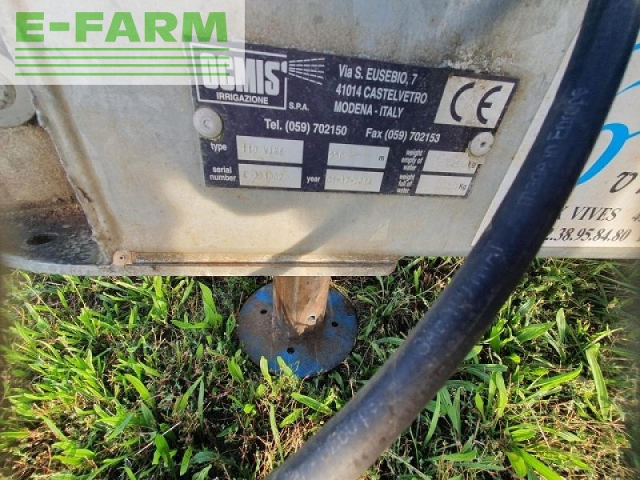 Ocmis 110/550 - Öntözőrendszer: 4 kép. Ocmis 110/550 - Öntözőrendszer: 4 kép.