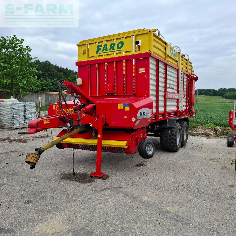 Pöttinger Silierwagen /Faro 3500D - Mezőgazdasági billenőpótkocsi: 1 kép. Pöttinger Silierwagen /Faro 3500D - Mezőgazdasági billenőpótkocsi: 1 kép.