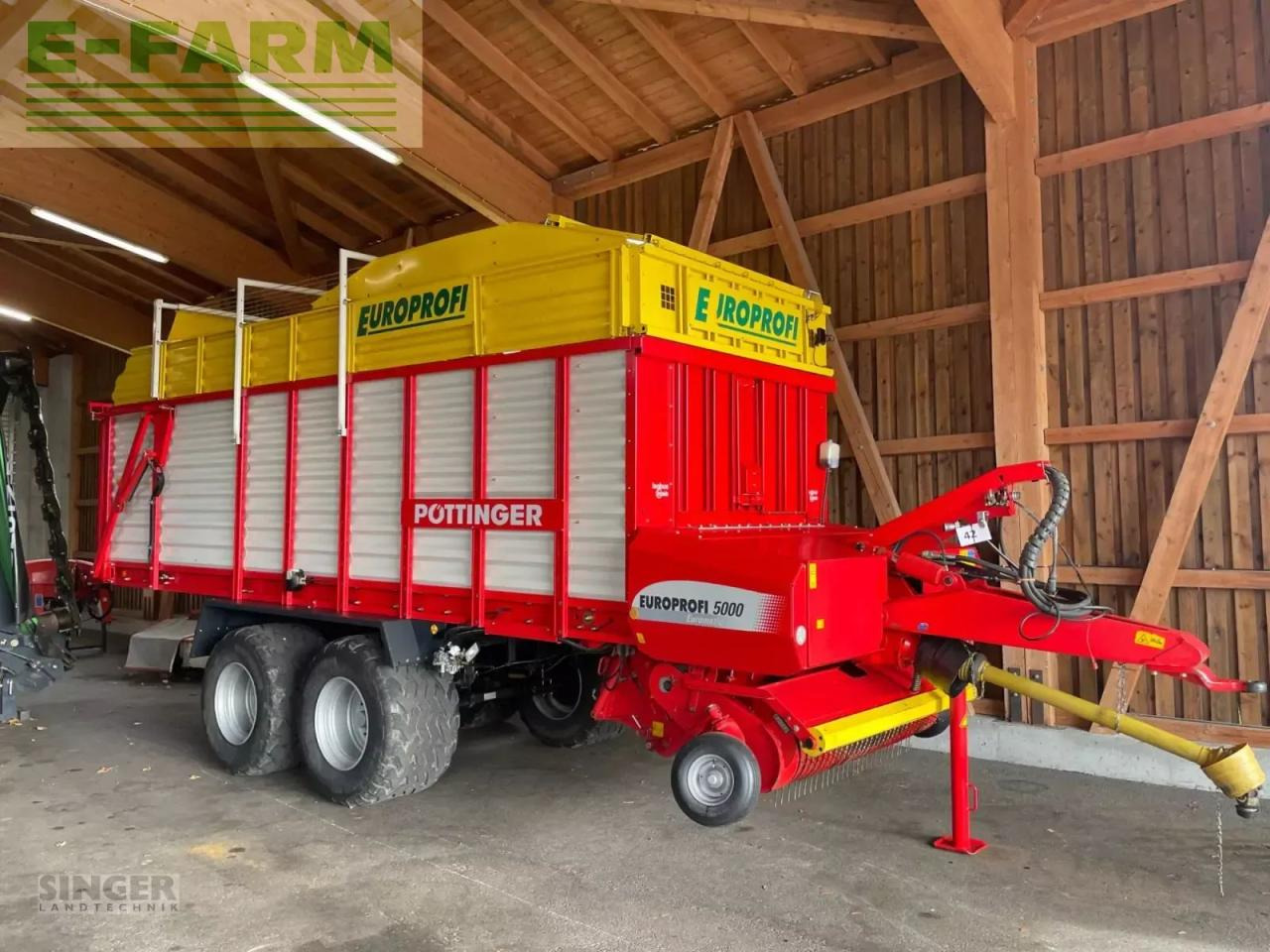Pöttinger europrofi 5000 - Rendfelszedő: 1 kép. Pöttinger europrofi 5000 - Rendfelszedő: 1 kép.