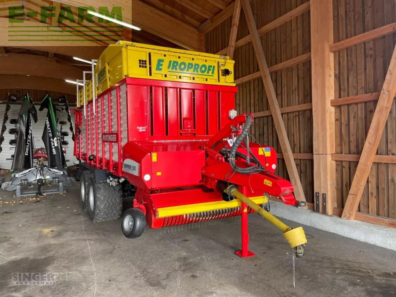 Pöttinger europrofi 5000 - Rendfelszedő: 2 kép. Pöttinger europrofi 5000 - Rendfelszedő: 2 kép.