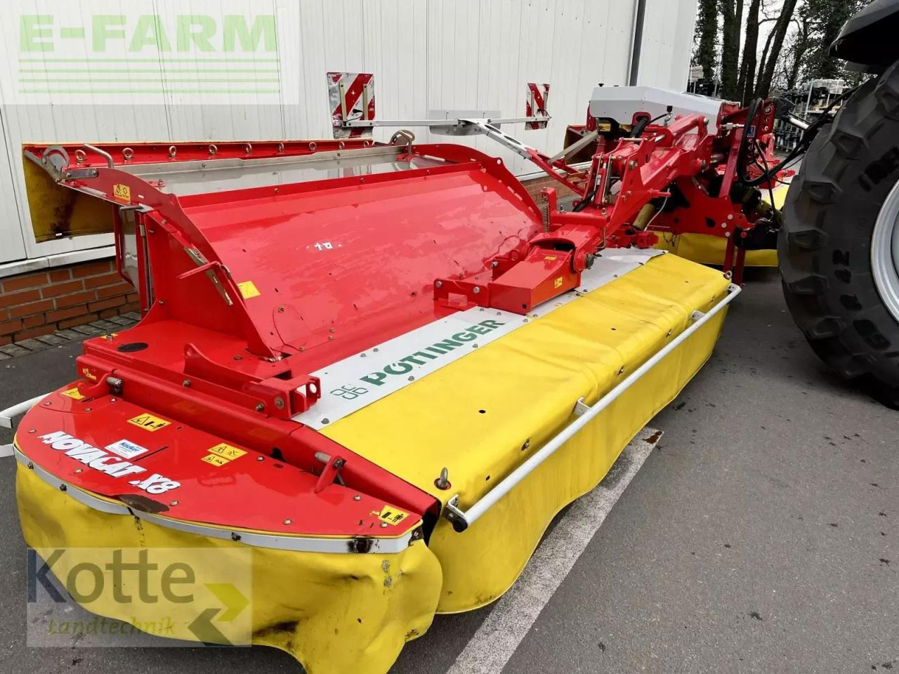 Fűkasza Pöttinger novacat x8 ed: 8 kép.