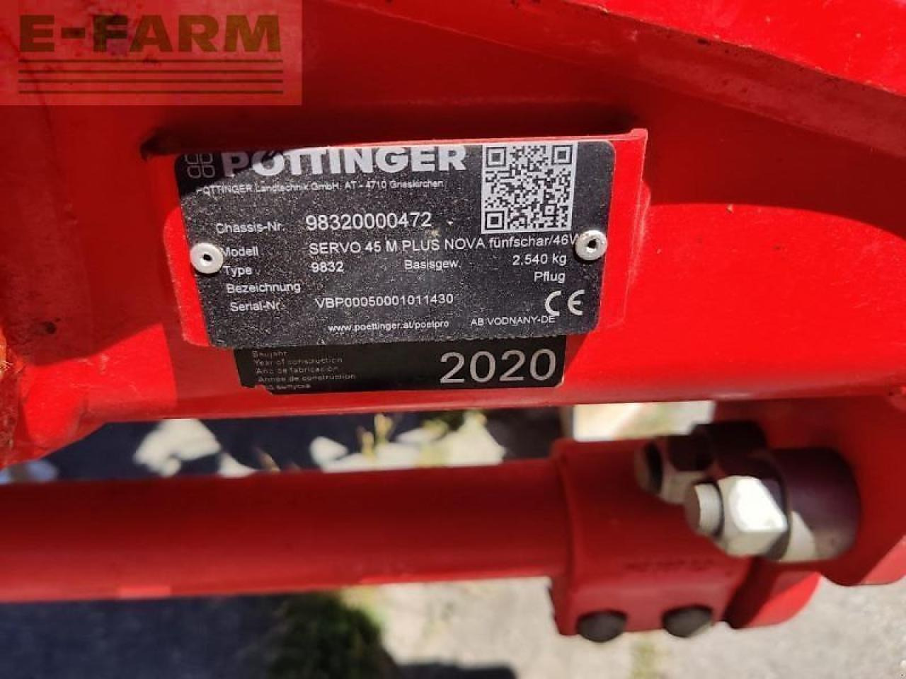 Pöttinger servo 45 m plus nova fünfschar - Eke: 5 kép. Pöttinger servo 45 m plus nova fünfschar - Eke: 5 kép.