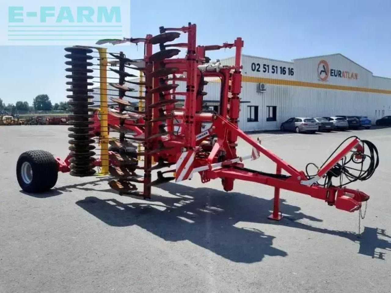 Pöttinger terradisc5001 - Kultivátor: 1 kép. Pöttinger terradisc5001 - Kultivátor: 1 kép.