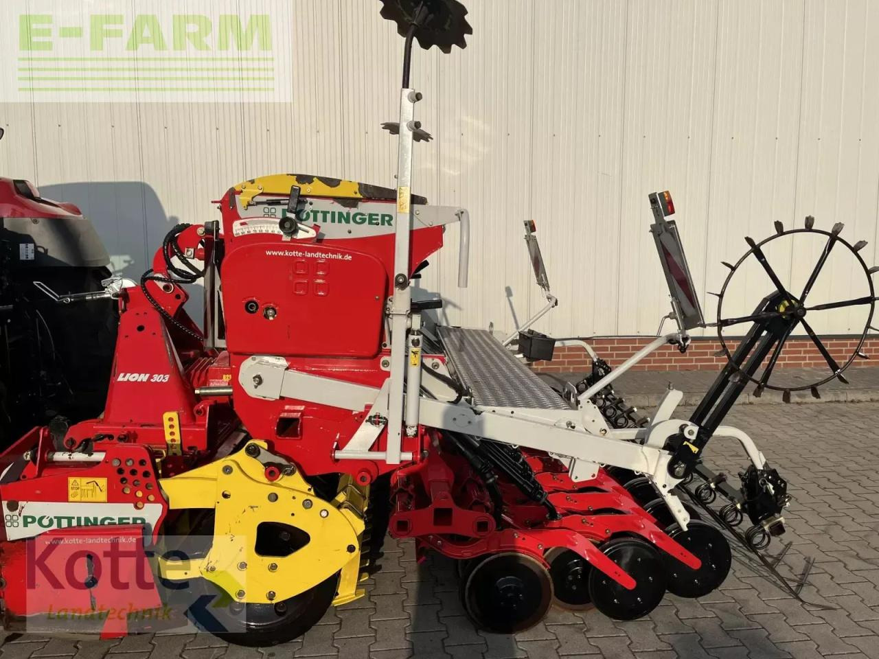 Pöttinger vitasem 302 add - Kombinált vetőgép: 1 kép. Pöttinger vitasem 302 add - Kombinált vetőgép: 1 kép.