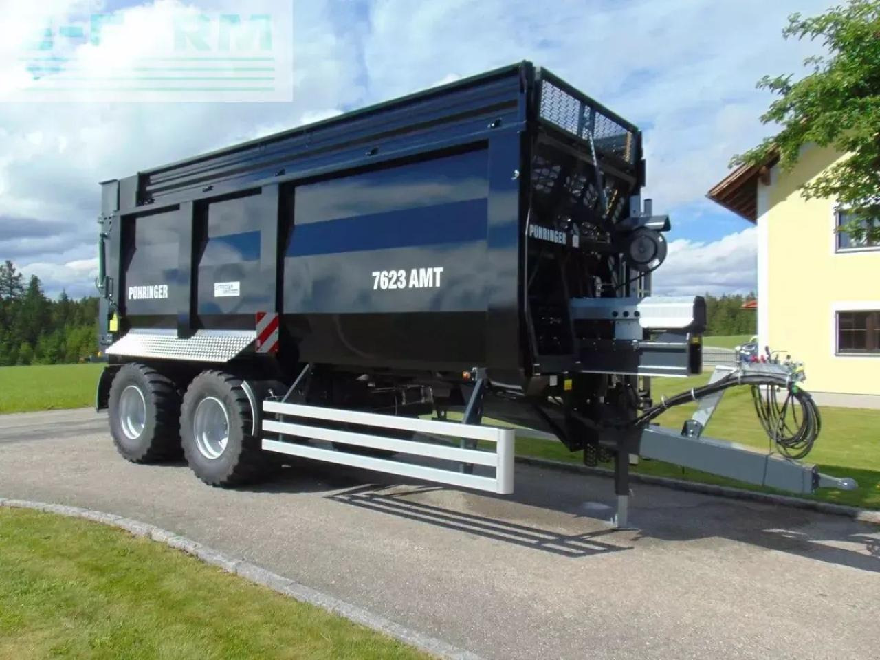Pühringer 7623 amt, 24t, 40 km/h - Mezőgazdasági billenőpótkocsi: 1 kép. Pühringer 7623 amt, 24t, 40 km/h - Mezőgazdasági billenőpótkocsi: 1 kép.