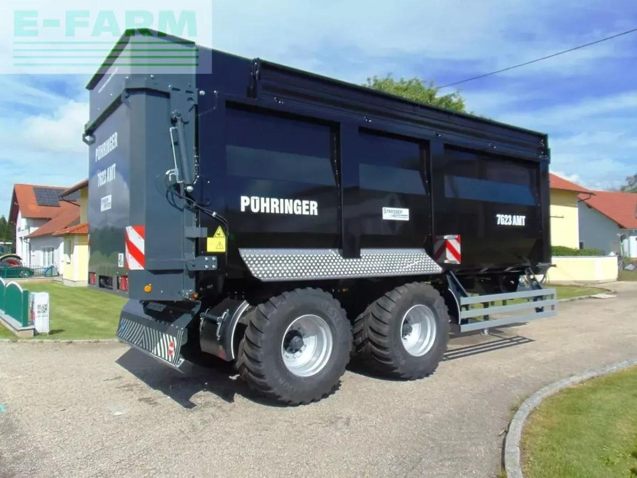 Pühringer 7623 amt, 24t, 40 km/h - Mezőgazdasági billenőpótkocsi: 3 kép. Pühringer 7623 amt, 24t, 40 km/h - Mezőgazdasági billenőpótkocsi: 3 kép.