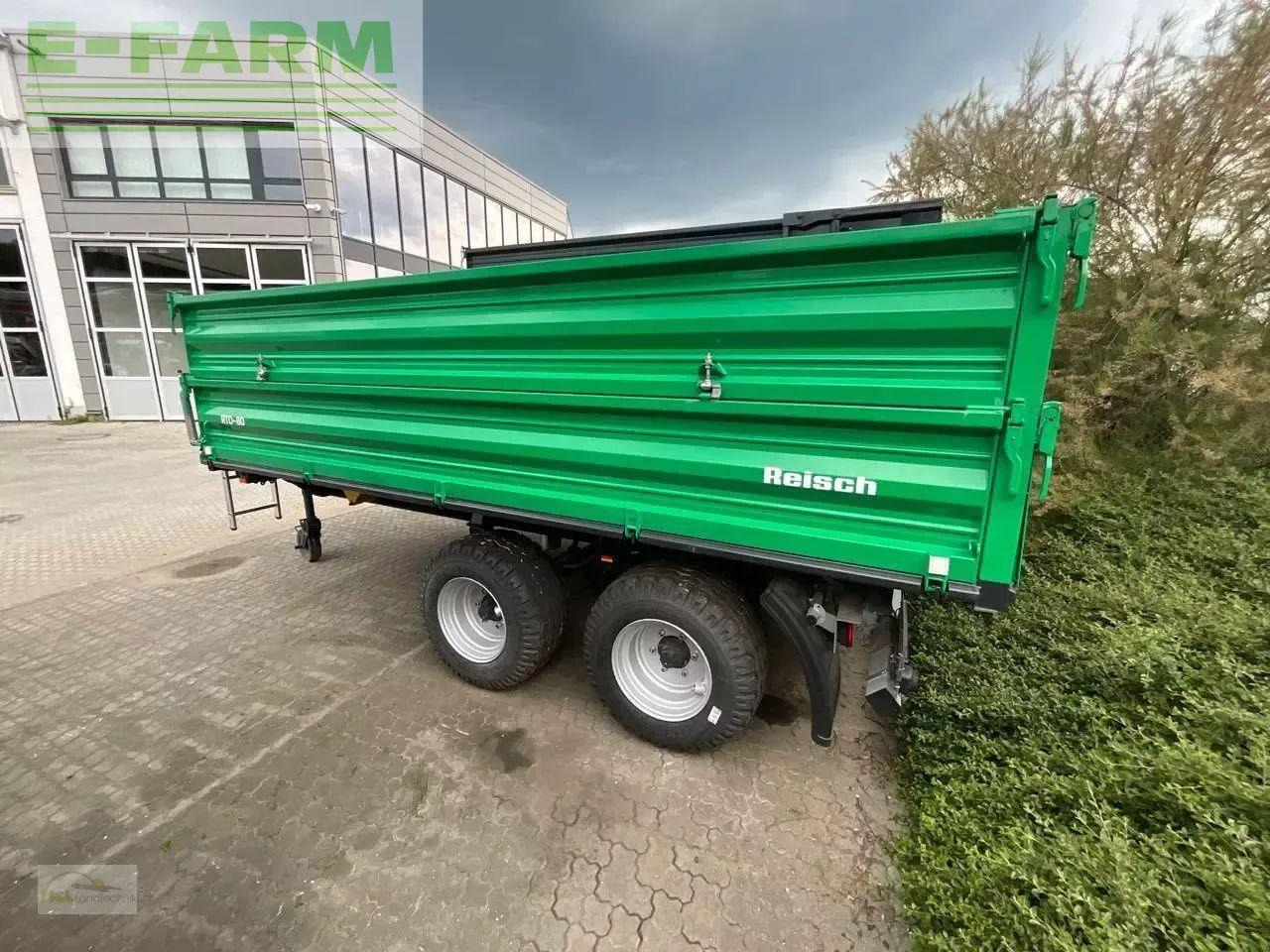 Reisch rtd 80.450 - Mezőgazdasági billenőpótkocsi: 4 kép. Reisch rtd 80.450 - Mezőgazdasági billenőpótkocsi: 4 kép.