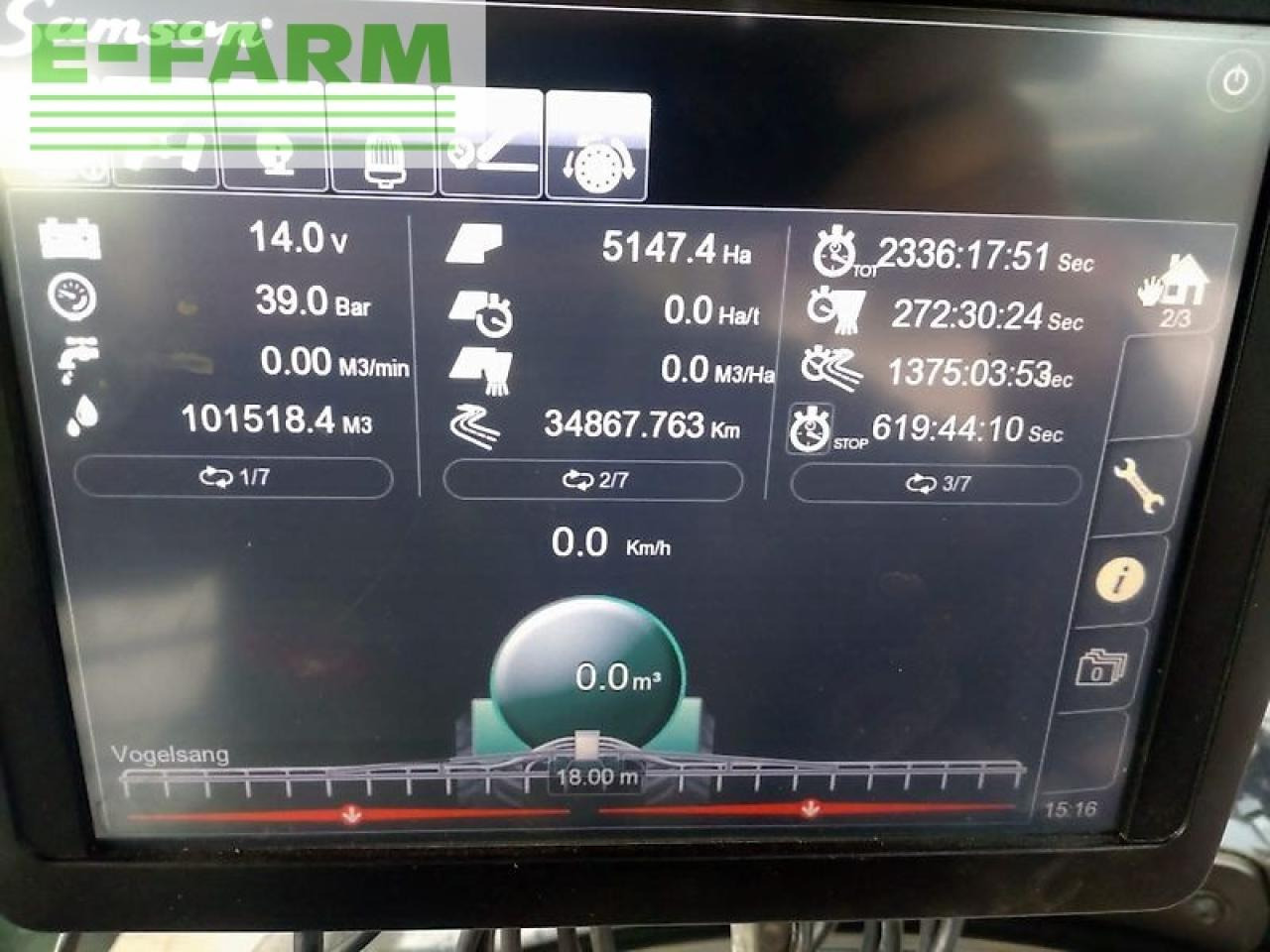 Szippantó tartálykocsi Samson pg ii 18 pte slurry master 8000: 11 kép. Szippantó tartálykocsi Samson pg ii 18 pte slurry master 8000: 11 kép.