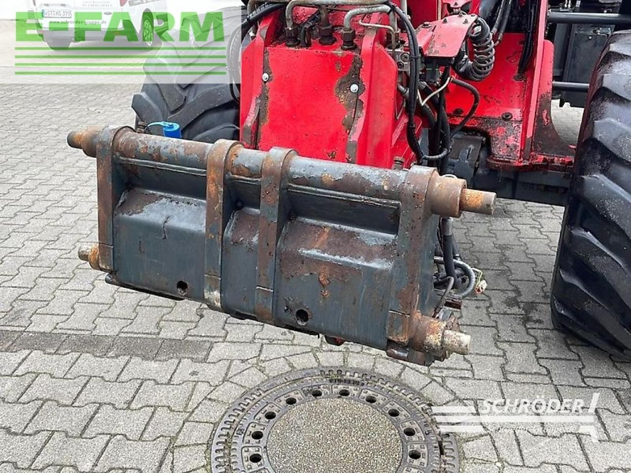 Teleszkópos homlokrakodó Schäffer 9640 t: 6 kép.