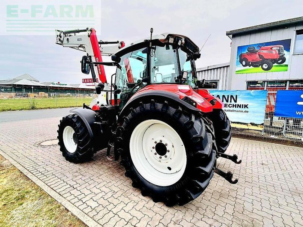 Steyr 4105 multi - Traktor: 4 kép. Steyr 4105 multi - Traktor: 4 kép.