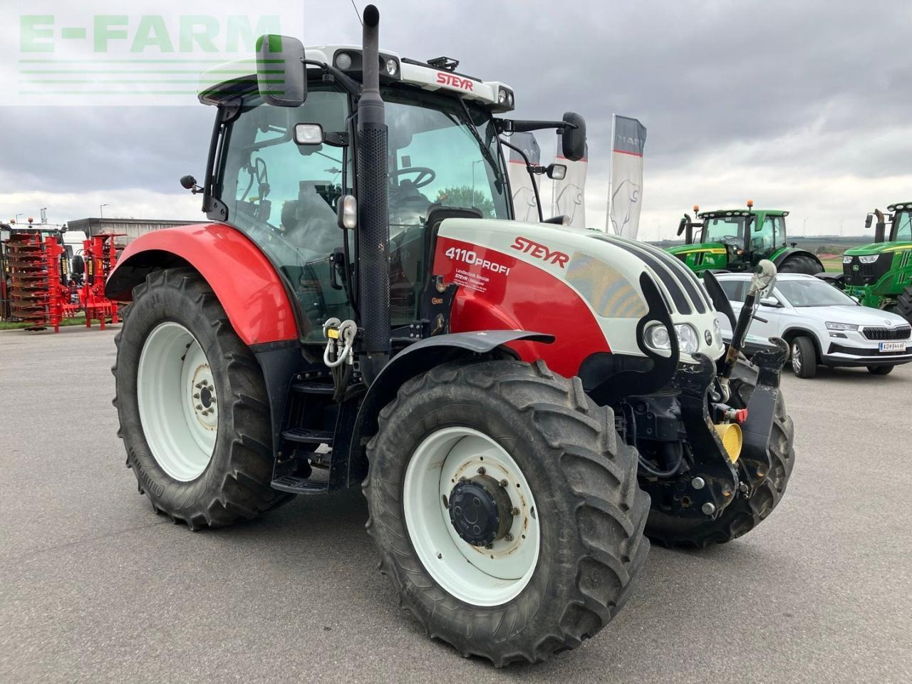 Steyr 4110 Profi - Traktor: 4 kép. Steyr 4110 Profi - Traktor: 4 kép.