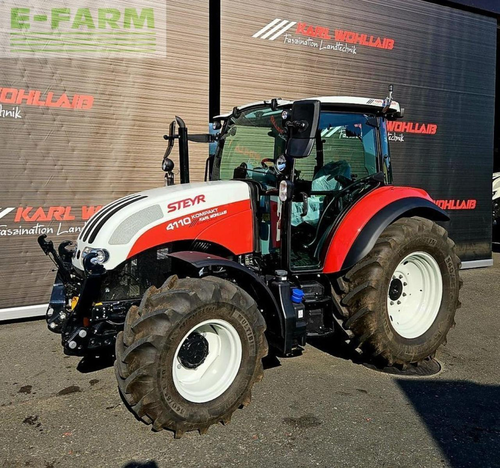 Steyr 4110 kompakt (stage v) - Traktor: 4 kép. Steyr 4110 kompakt (stage v) - Traktor: 4 kép.