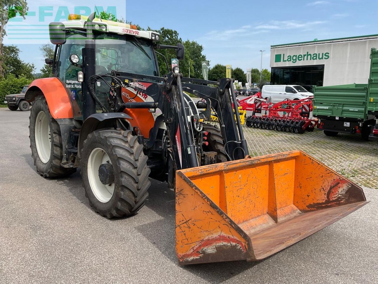 Steyr 4120 Profi - Traktor: 4 kép. Steyr 4120 Profi - Traktor: 4 kép.
